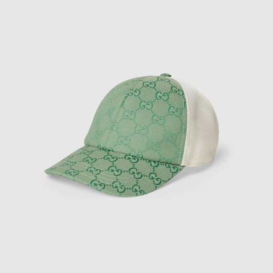 Gucci GG Canvas Cap Green/White.