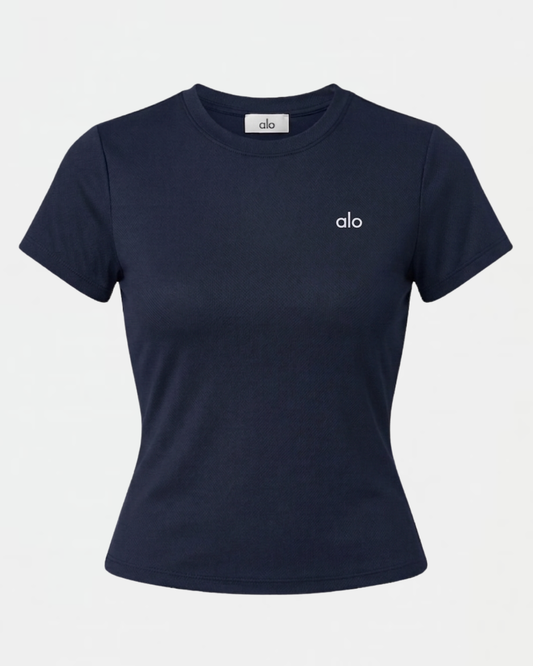 T-Shirt Fit Bleu alo